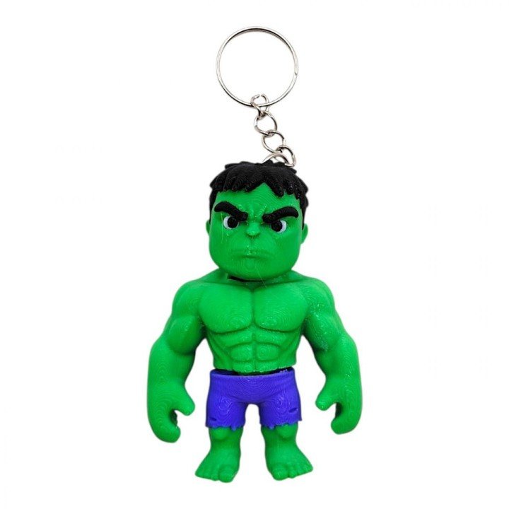 3D Брелоки "Hero Hulk, Marvel / Халк, Марвел", Keychain, 3D друк