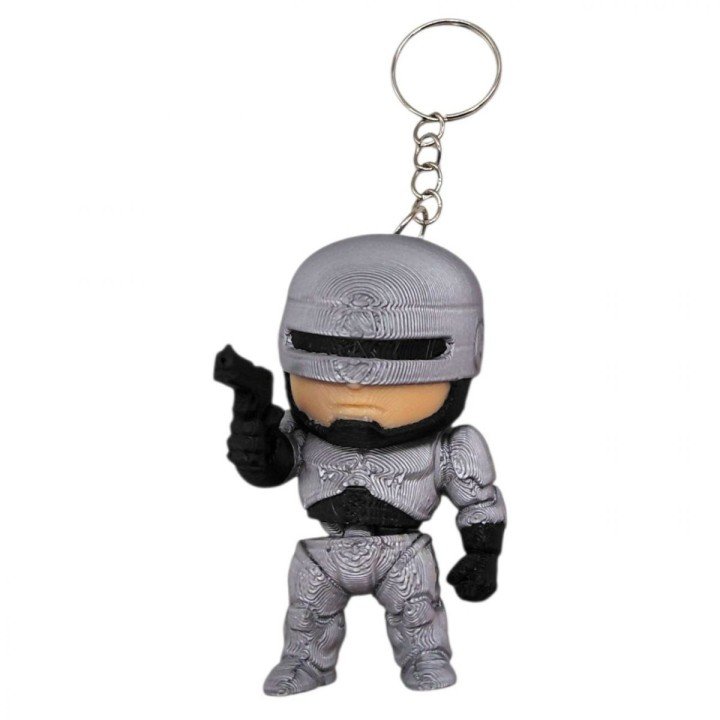 3D Брелоки "HERO ROBOCOP / РОБОКОП", Keychain, 3D друк