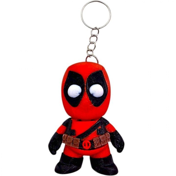 3D Брелоки "Hero DEADPOOL  Marvel / ДЕДПУЛ Марвел", Keychain, 3D друк