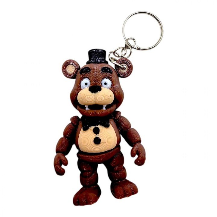 3D Брелоки "Hero FREDDY FAZBEAR / ФРЕДДІ ФАЗБЕР", Keychain, 3D друк