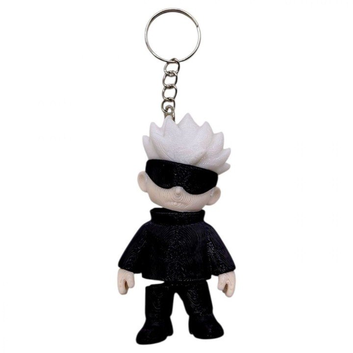 3D Брелоки HERO GOJU SATORU Jujutsu Kaisen / ГОДЖО САТОРО Магічна битва KEYCHAIN, 3D друк