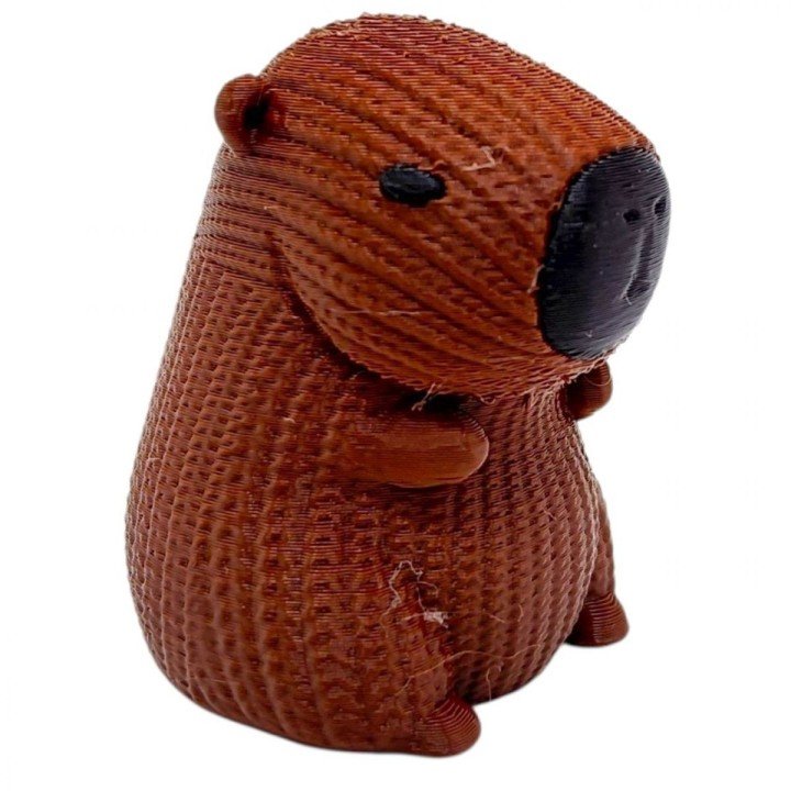 3D Брелоки "CAPYBARA KEYCHAIN/ КАПІБАРА, ВЕЛИКА", Keychain, 3D друк