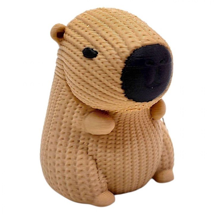3D Брелоки "CAPYBARA KEYCHAIN / КАПІБАРА, ВЕЛИКА", Keychain, 3D друк
