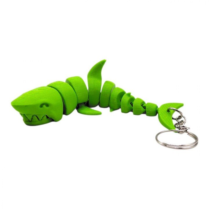 3D Брелоки "FLEXI SHARK / АКУЛА", Keychain, 3D друк
