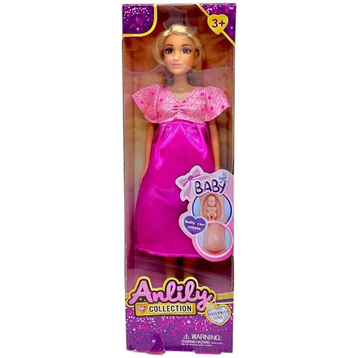 Лялька "Anlily" 29см, вагітна в коробці 32*5,5*10 см