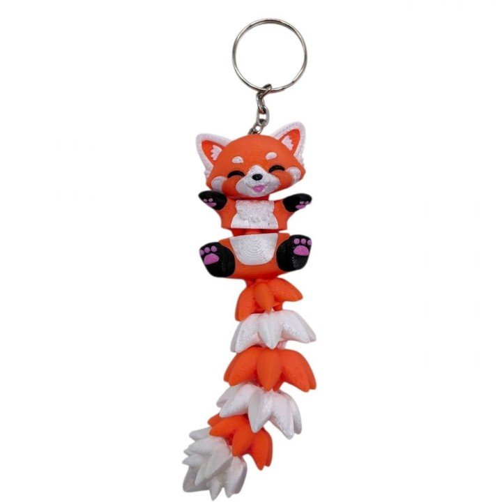 Брелок 3d друк "Червона панда", KEYCHAIN