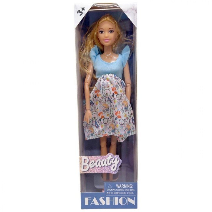 Лялька вагітна "Fashion: Beauty" 29 см (БЛАКИТНА)