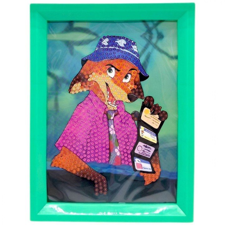 Алмазна мозаїка "Зоотрополіс / Zootropolis" (ЗЕЛЕНИЙ)