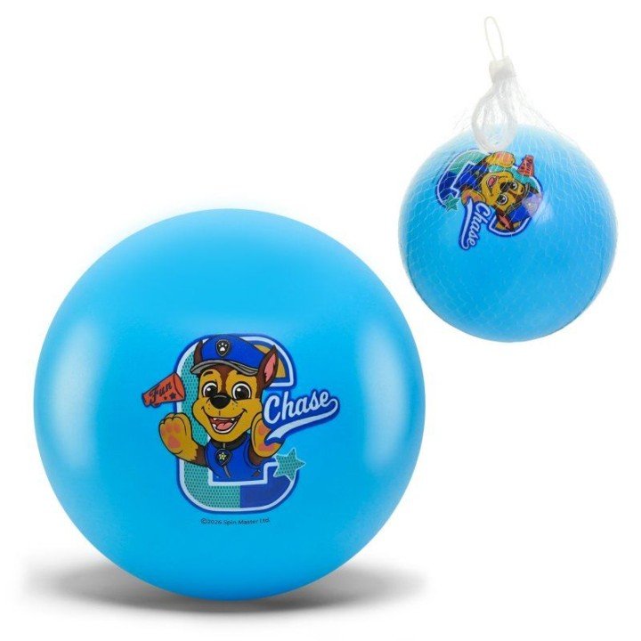 Мʼяч гумовий, 15 см, Paw Patrol / Щенячий патруль, 50 гр (синій)
