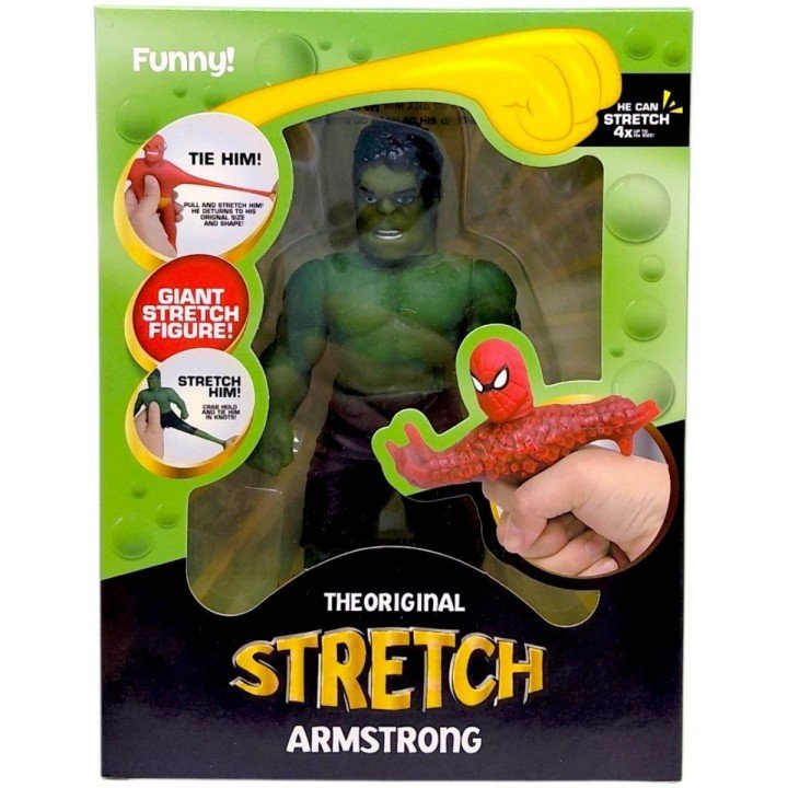 Іграшка-тягучка "Stretch Armstrong: Герої Marvel, Марвел" ХАЛК, Hulk