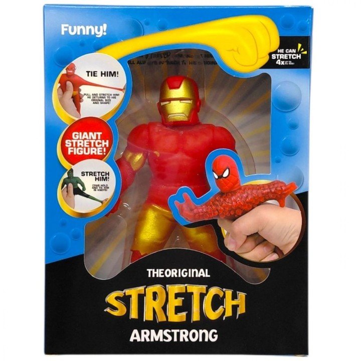 Іграшка-тягучка "Stretch Armstrong: Герої Marvel, Марвел" ЗАЛІЗНА ЛЮДИНА, Iron Man