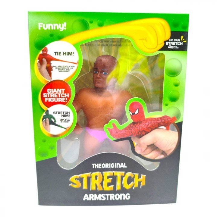 Іграшка-тягучка "Stretch Armstrong: Герої Marvel / Марвел" ЧОЛОВІК (КОРИЧНЕВИЙ)
