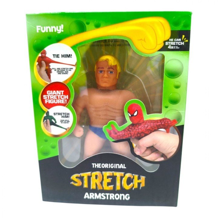 Іграшка-тягучка "Stretch Armstrong: Герої Marvel / Марвел" ЧОЛОВІК (БЕЖЕВИЙ)