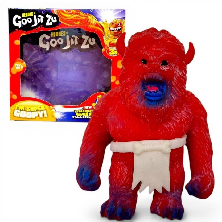 Іграшка-тягучка "Heroes of Goo Jit Zu" ЄТІ (ЧЕРВОНИЙ)