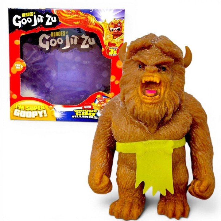 Іграшка-тягучка "Heroes of Goo Jit Zu" ЄТІ (КОРИЧНЕВИЙ)