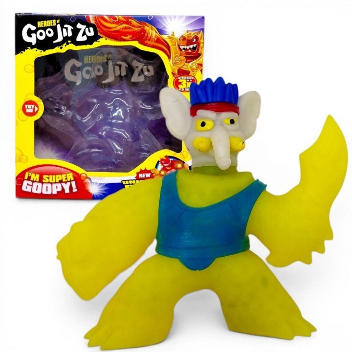 Іграшка-тягучка "Heroes of Goo Jit Zu" СЛОН (ЖОВТИЙ)