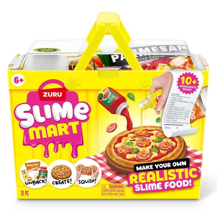Ігровий набір зі слаймами Slime Mart серії Shopping Basket – Піца