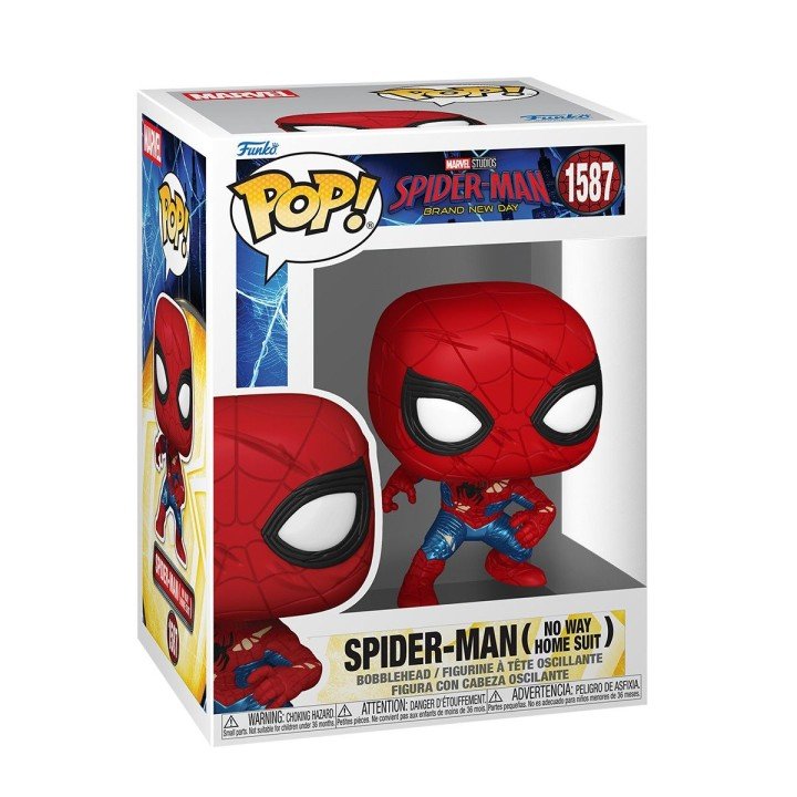 Ігрова фігурка Funko POP! серії Людина-павук: Абсолютно новий день - Людина-павук (після битви)