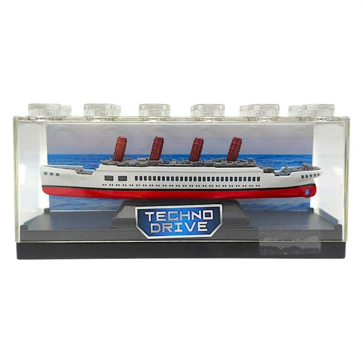 Модель – Круїзний лайнер (БІЛИЙ ВИД 1), Масштаб моделі 1:64