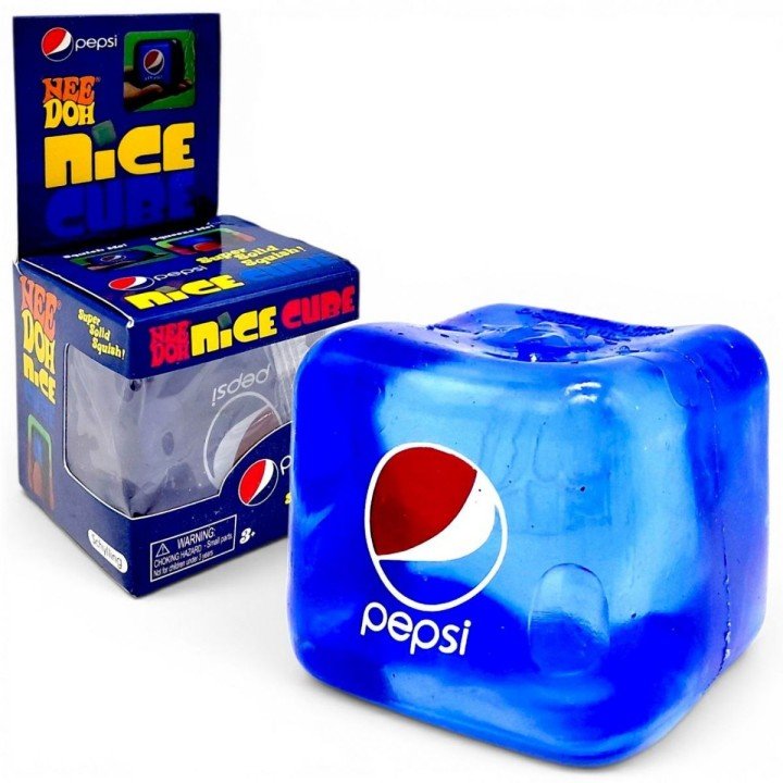 Сквіш антистресс "Кубик льоду" 5 см PEPSI