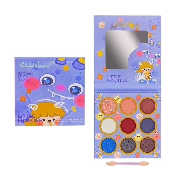 Тіні для повік Little monster БЛАКИТНИЙ