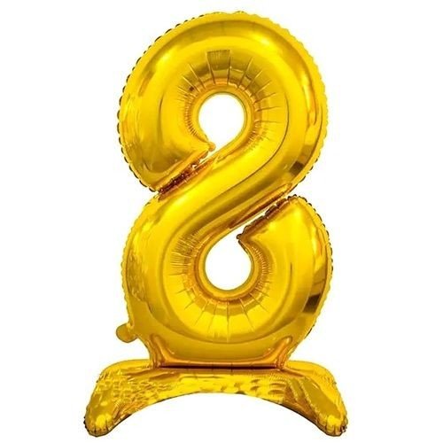 Кулька фольгована цифра "8" підлогова 80 см