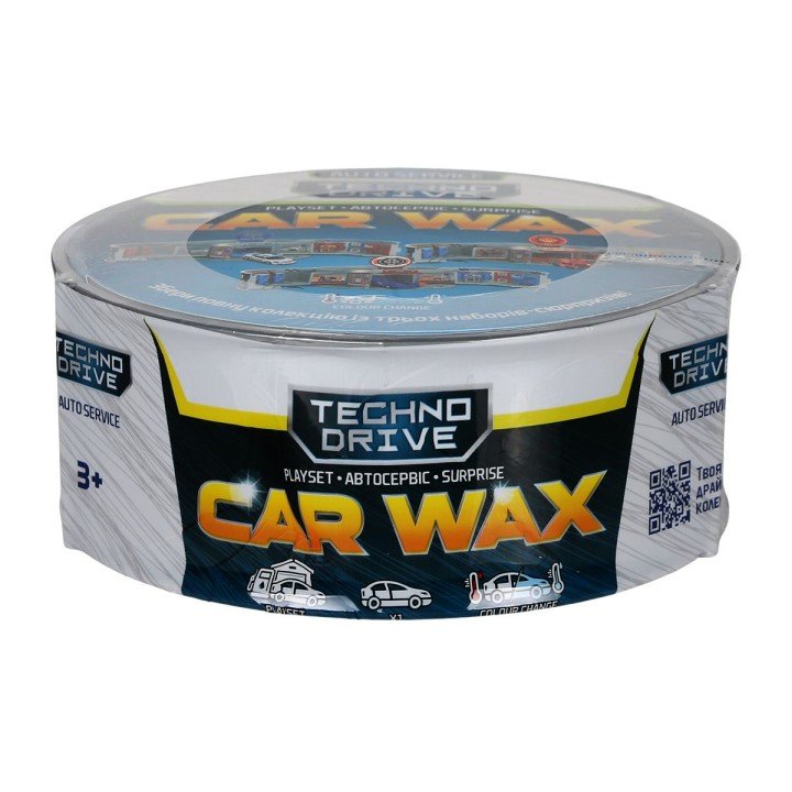 Ігровий набір CAR WAX - АВТОСЕРВІС З МІНІМОДЕЛЛЮ ЗМІНИ КОЛІР