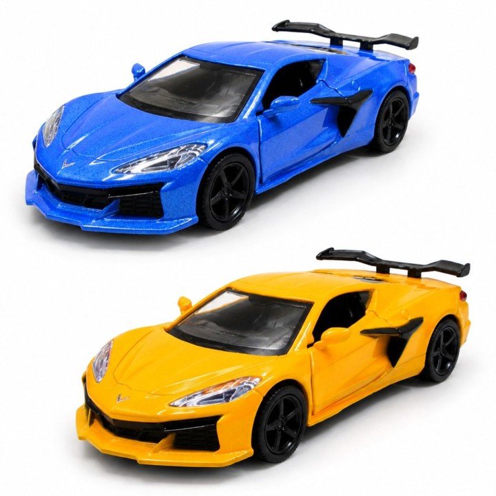 Автомодель – CHEVROLET CORVETTE мікс (синій, помаранчевий)