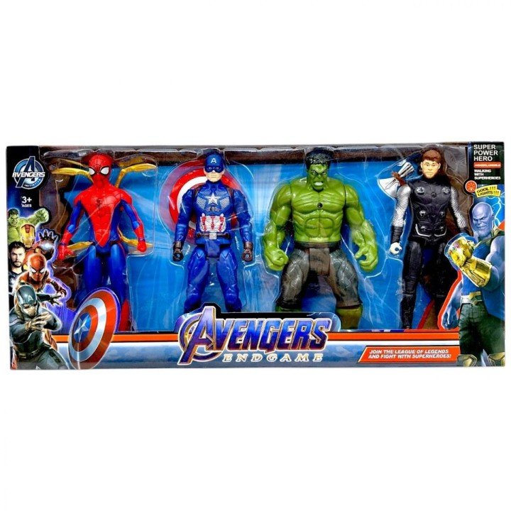 Набір героїв "Месники/Avengers" 4 фігурки