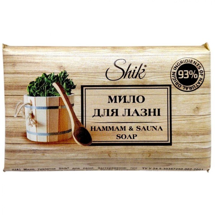 Shik мило тверде180г Для лазні 180г