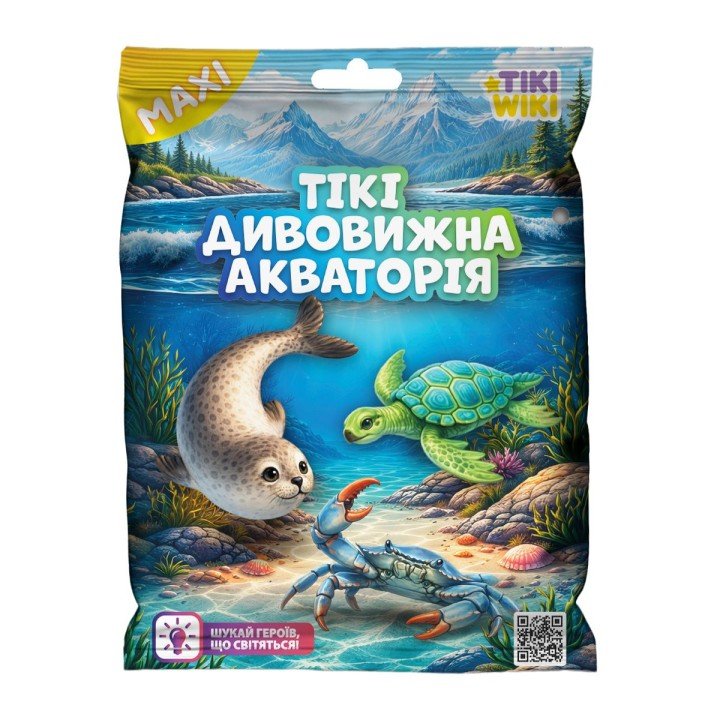 Стретч-іграшка у вигляді тварини TIKI WIKI серії "Maxi" – ТІКІ ДИВОВИЖНА АКВАТОРІЯ