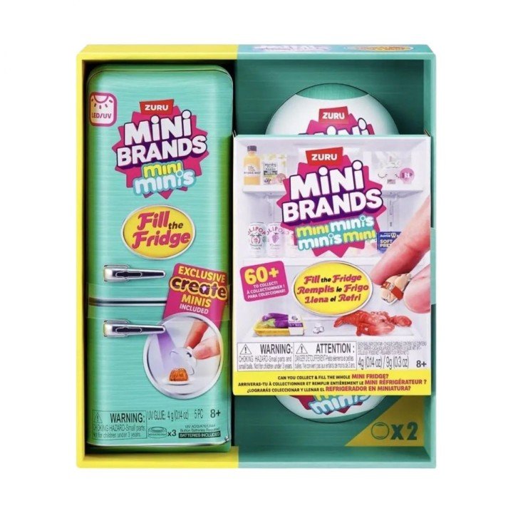 Холодильник Mini Brands (БІРЮЗОВИЙ)