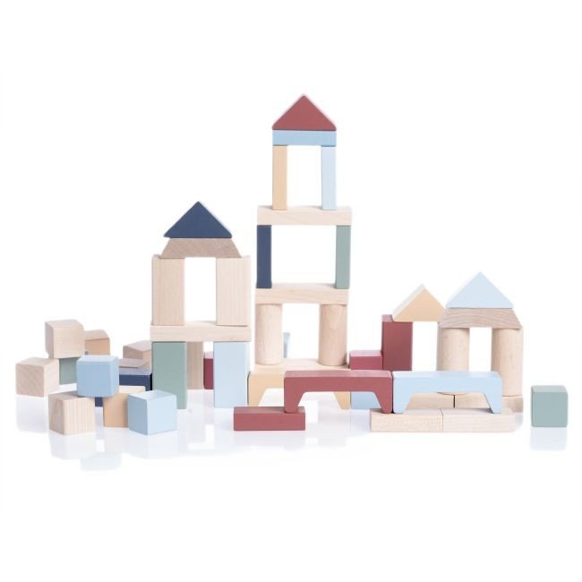 Дитячий конструктор «Cubika 3»/Wooden blocks construction kit «Cubika 3»