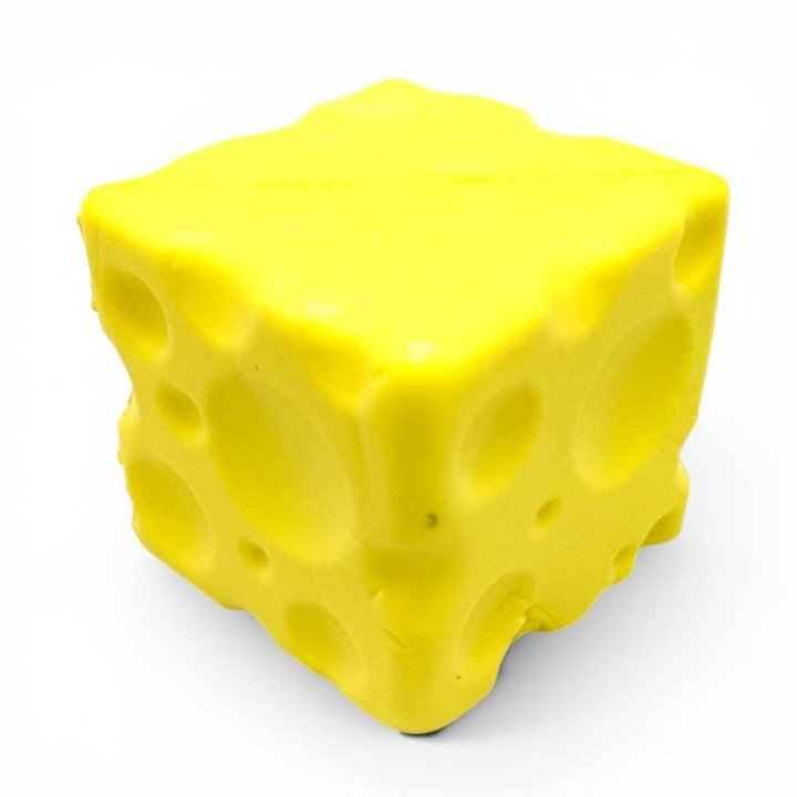 Іграшка-антистрес сквіш «Сир» Squishy, 8×8 см