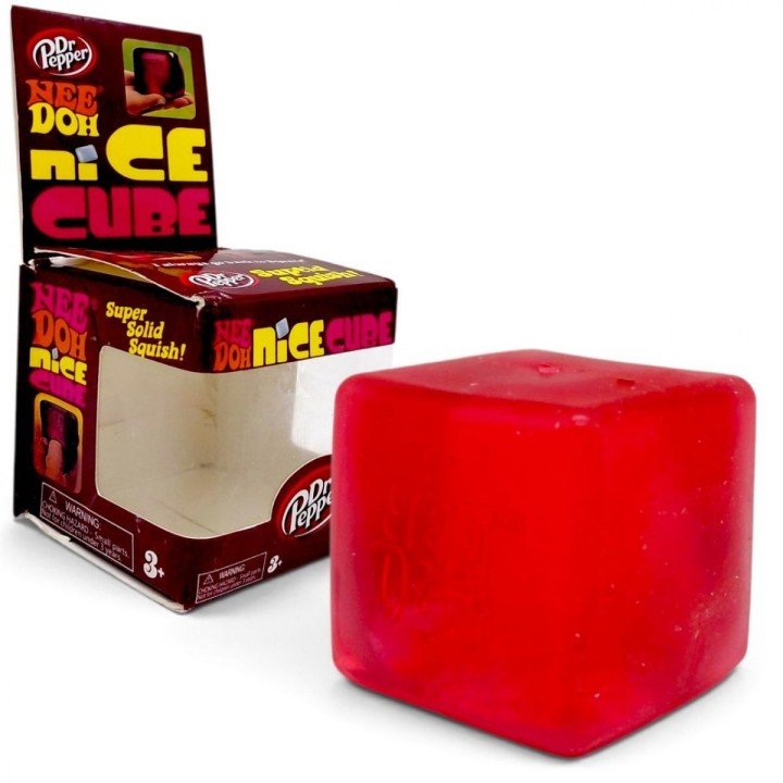 Іграшка антистрес Сквіш Ice Cube кубик льоду (DR PEPPER)