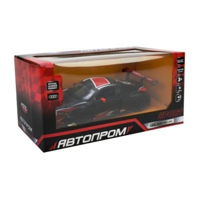 Машина металева АВТОПРОМ на батарейках 1:24 Audi R8 LMS зі звуками, світлом