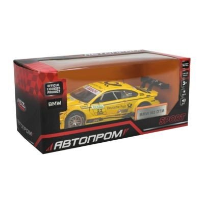 Машина металева АВТОПРОМ 1:32 BMW M3 DTM на батарейках зі звуком, світлом