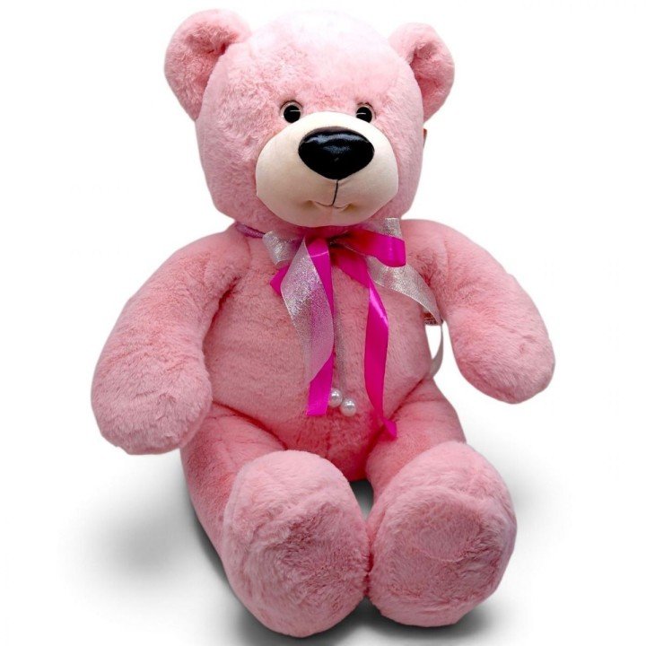 М'яка іграшка "Ведмедик Luxury pink" 67 см
