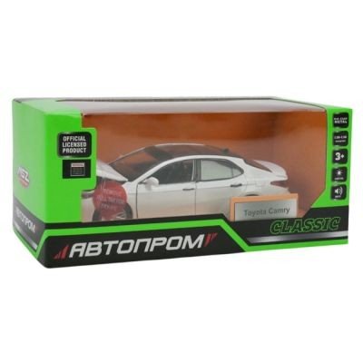 Машина металева "Toyota Camry", БІЛИЙ
