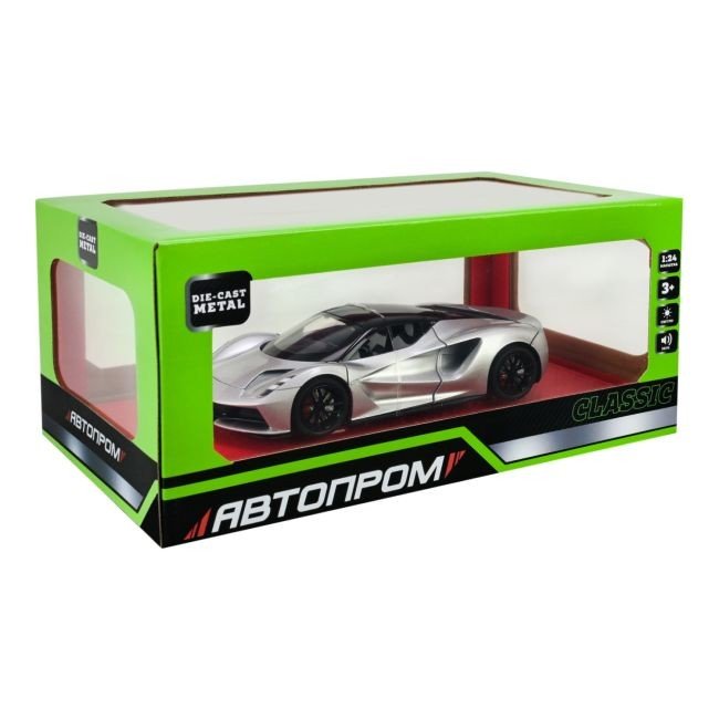 МАШИНКА МЕТАЛЕВА "АВТОПРОМ" LOTUS EVIJA (СІРИЙ)