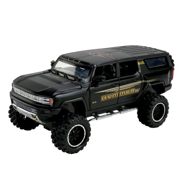 МАШИНА МЕТАЛЕВА "АВТОПРОМ" 1:24 HUMMER (ЧОРНИЙ)