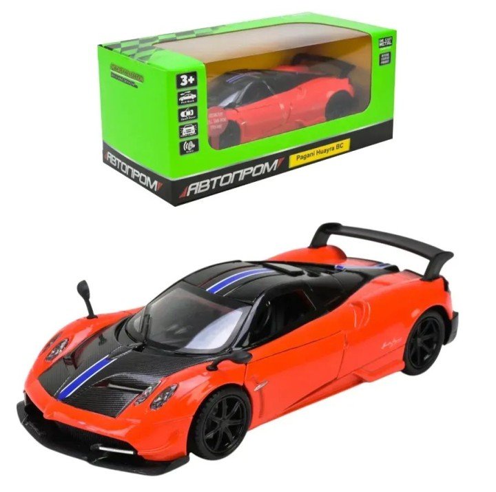 МАШИНА МЕТАЛЕВА "АВТОПРОМ" 1:32 PAGANI HUAYRA BC (ЧЕРВОНИЙ)