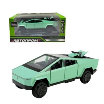 МАШИНА МЕТАЛЕВА 1:32 TESLA PICKUP TRUCK BEACH (МʼЯТНИЙ)