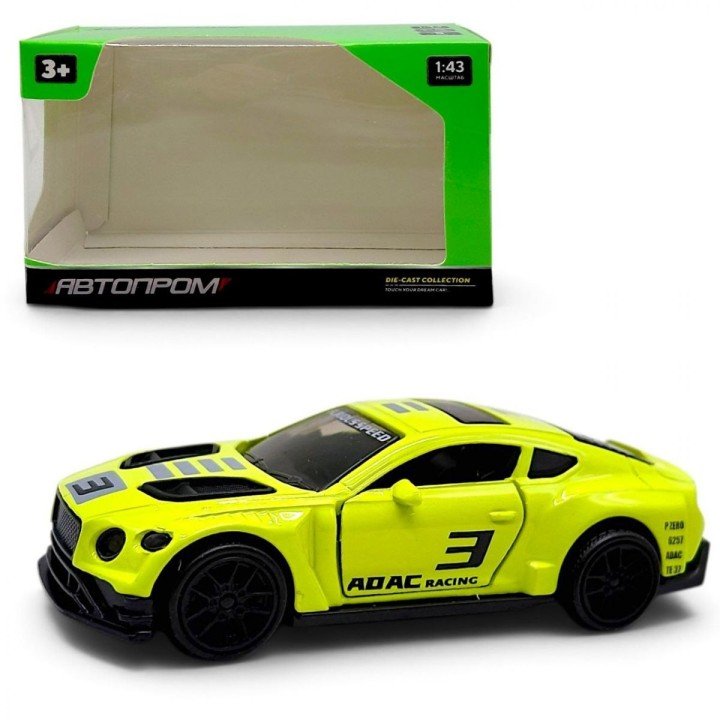 МАШИНА МЕТАЛЕВА "АВТОПРОМ" 1:43 BENTLEY (САЛАТОВА)