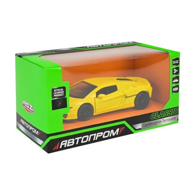 МАШИНА МЕТАЛЕВА "АВТОПРОМ" LAMBORGHINI TOMERARIO (ЖОВТИЙ)