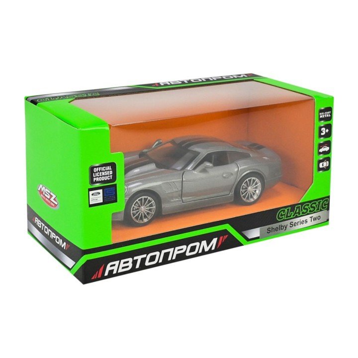 МАШИНА МЕТАЛЕВА "АВТОПРОМ" SHELBY SERIES TWO (СІРИЙ)