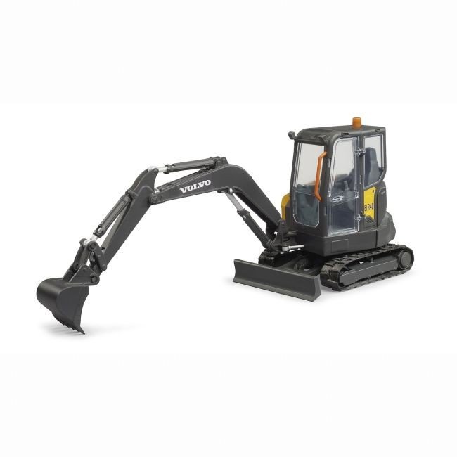 Машинка іграшкова. Компактний екскаватор Volvo ECR40 (27x14x18 см)