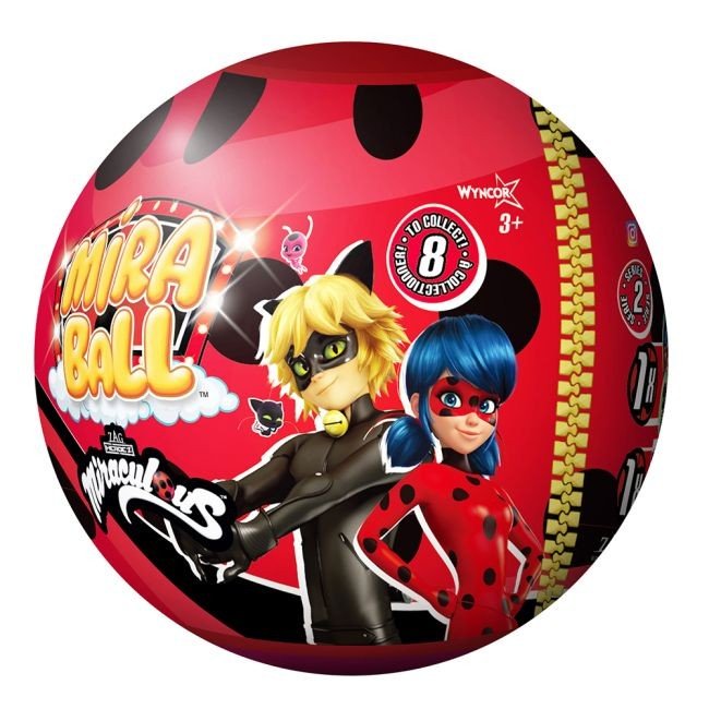 М'яка іграшка-сюрприз Miraball Miraculous (мікс)