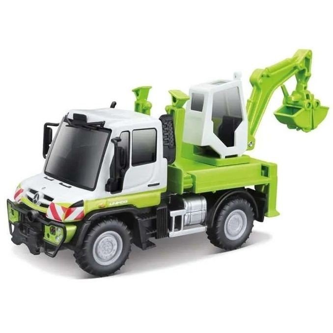 Машинка іграшкова "City Services- Маніпулятор Unimog" (САЛАТОВИЙ) 17х10,5х7 см