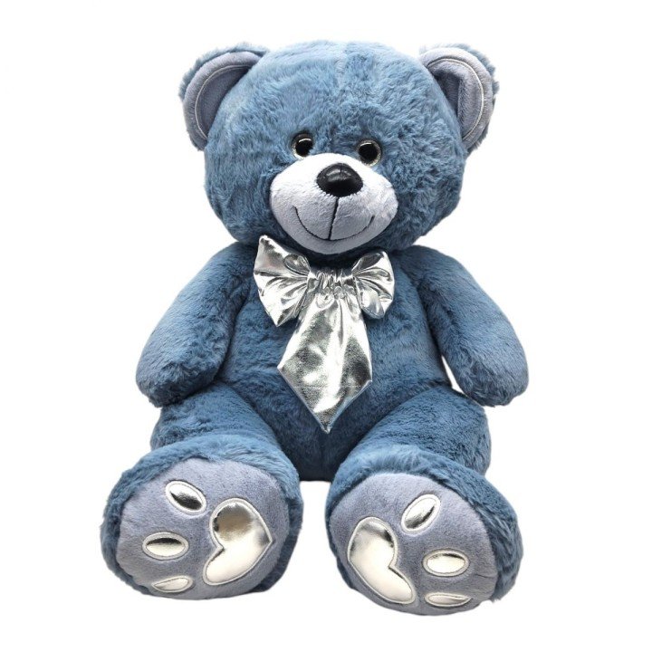 Мʼяка іграшка Teddy Gold (СИНІЙ) 45см